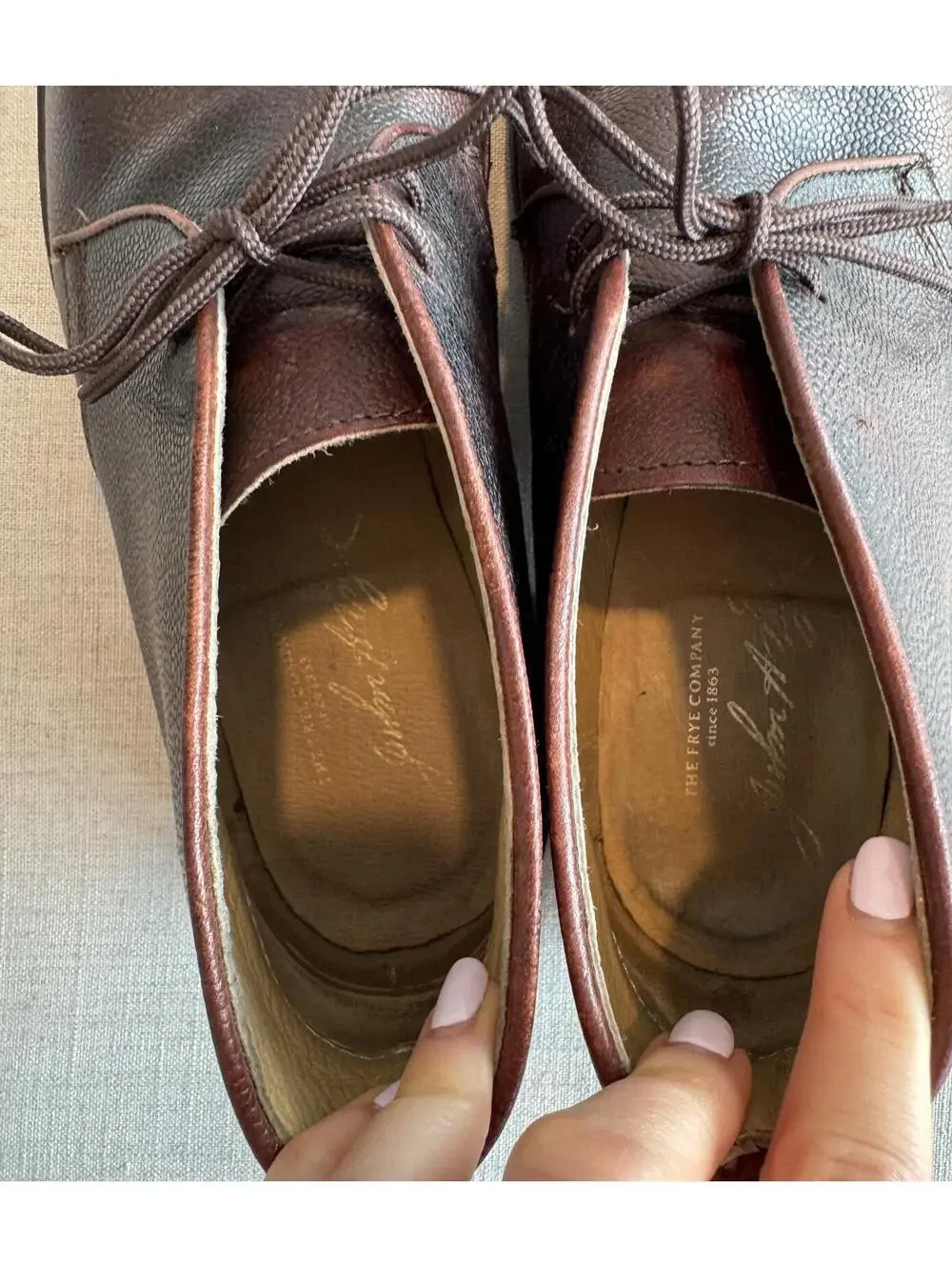 Frye james dark
